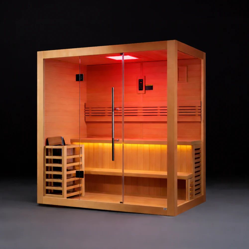 Solis Red Light Traditional Sauna (3-4 Person) - Image 3